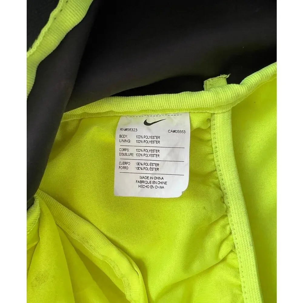 Nike CR7 Cheyenne Backpack Blackout w/ Neon Yellow Lining Heavy Duty VGC